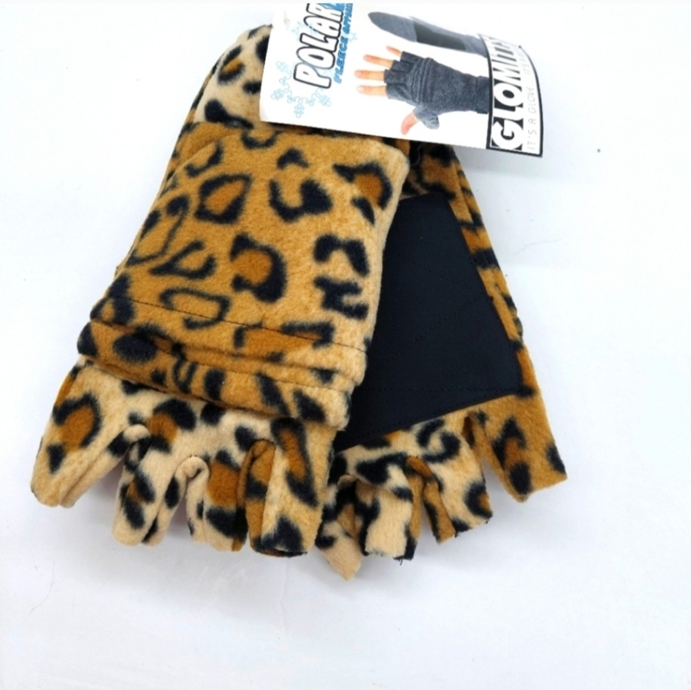 Nice Leopard Print Gloves